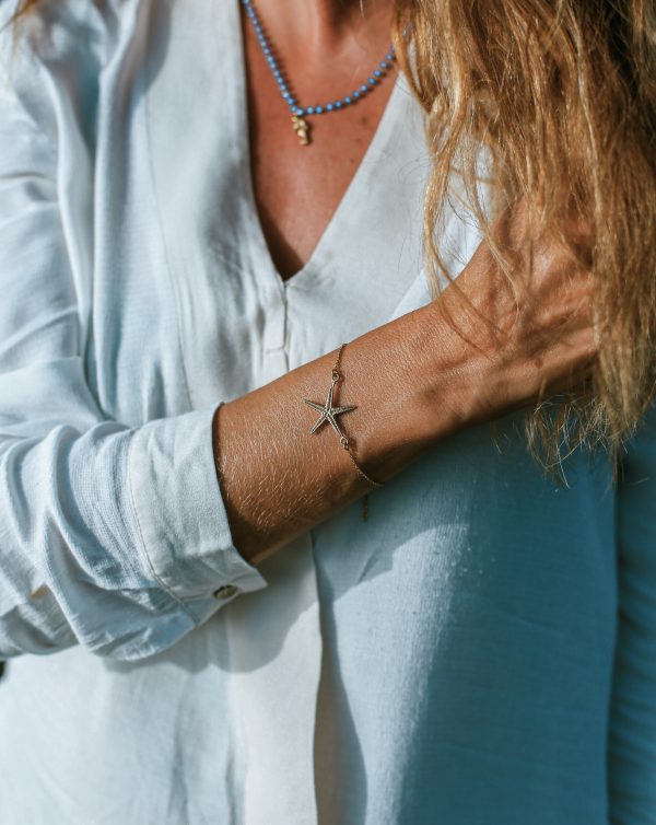 Pulsera Estrella de Mar oro - Imagen 2