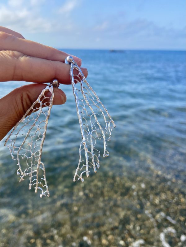Pendientes gorgonias - Imagen 3